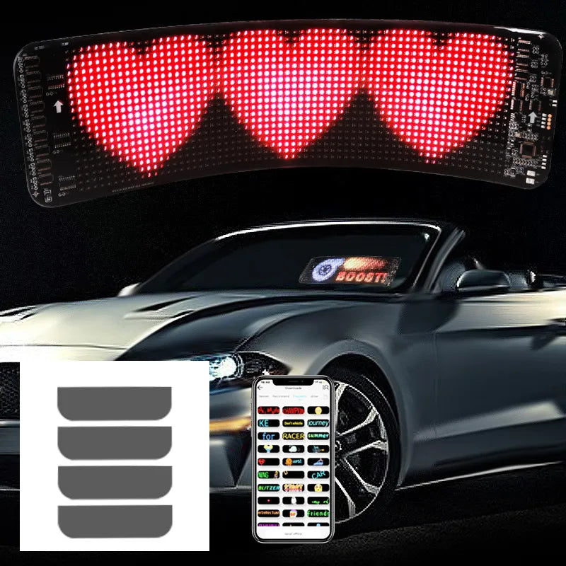 Programmable Car LED Sign